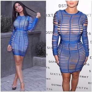 House of CB Amina Strap Cage Dress